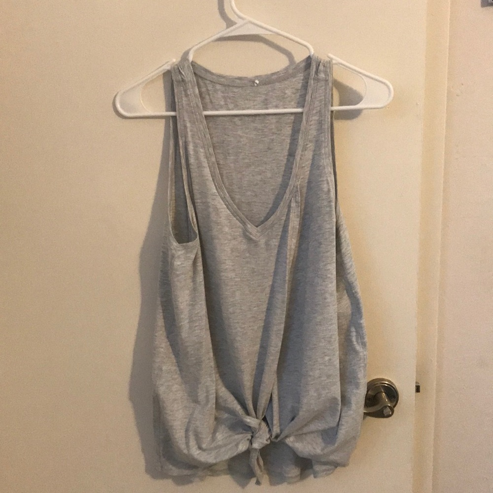 Lulu lemon tie front tank worn once